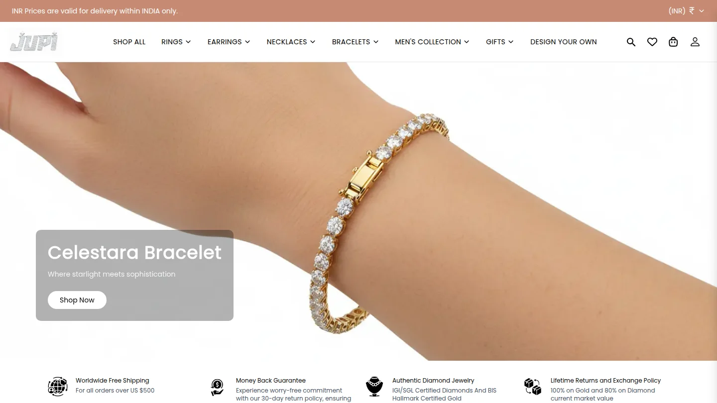 Jupi Diamonds storefront