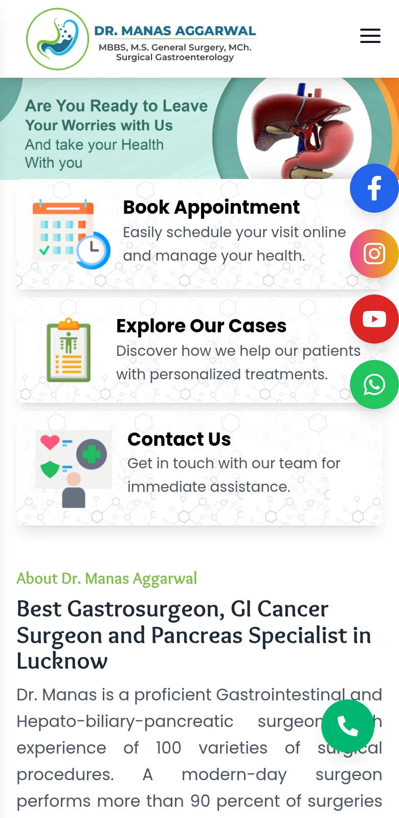 Mobile view